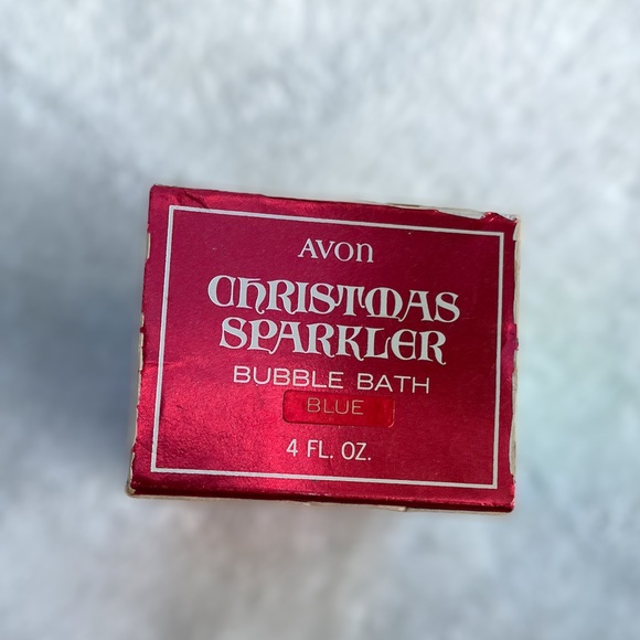Vintage Avon Christmas Sparkler Ornament Bottle - Picture 6 of 7